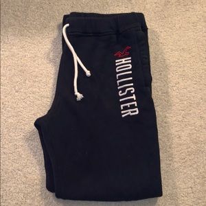 Hollister Embroidered Logo Sweatpants